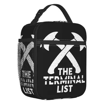 The Terminal List телевизионни предавания, филм, Изолирано чанта за обяд за жени, разменени термоохладитель, обяд-бокс за хранене, работа, училище, пътуване