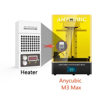 Мини-нагревател за 3D-принтер Anycubic M3 Max, регулатор на температурата 3D-принтер от смола
