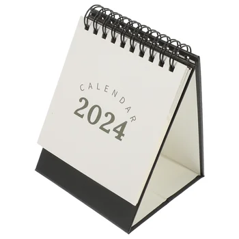 Декоративен настолен календар, Офис календар на 2024 година, Месечен календар на 2024 година, Малък настолен календар, декорация на масата