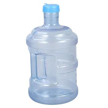 Бутилка за вода от Стомна за съхранение на Галлоновых бутилки, Кофа Пластмасова Преносим Опаковка за насипни материали за многократна употреба Голям контейнер за Къмпинг минерали