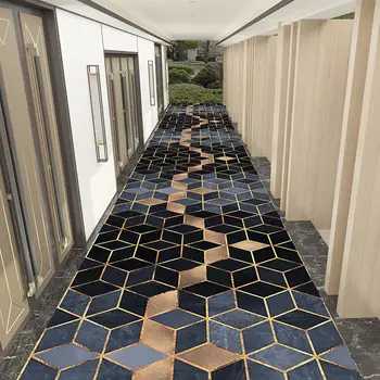Килим за дома: коридор, килим за хотела дълъг коридор, 3D килим за хол, подложка за кухненско коридор, подложка за дома: коридор