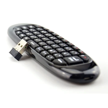 Мини-Въздушна мишка Fly Air Mouse Безжична клавиатура Airmouse за 9.0 8.1 Android TV Box/PC/TV Smart TV Mini 2.4 G (C120)