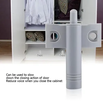 Комплект от 10 невидими буфери Soft Close за дверц кухненски шкафове, ограничителей чекмеджета, които намаляват шума, защищающих мебели