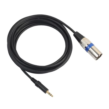 Най-добрите оферти от 3 м 3,5 мм Стереоразъем се Свързва към 3 номера за контакт XLR штекерному кабел за Микрофон аудио касета
