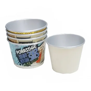 Хартиена купа с индивидуален логото на productCustom, чаши за еднократна употреба от алуминиево фолио за супа