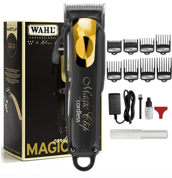 Wahl8504 Висши пет звездни магически ножици Безжична професионална машина за подстригване на коса за мъже Електрическа машинка за подстригване на коса фризьорски салон