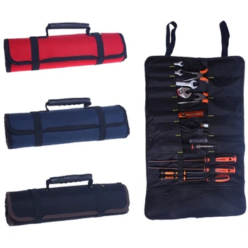 Многофункционални чанти за транспортиране на инструменти, практични писалки, дамски чанти-на рула за стамески от оксфордския на платното, в 3 цвята, нов калъф за инструменти