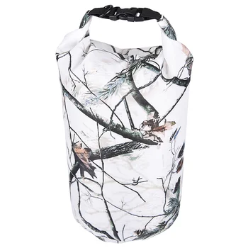 8-литров камуфлаж със сняг модел Преносим Водоустойчив компрессионный чанта Водоустойчива суха чанта за плуване, Рафтинг, Каяк Река