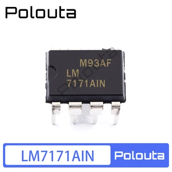 Polouta LM7171BIN LM7171AIN Чип DIP-8 с обратна връзка по напрежение, сервоусилвател на интегрални схеми, Електронни компоненти Arduino Nano
