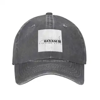 Графична дънкови и ежедневни шапка Havane Club de Lyon, Вязаная капачка, бейзболна шапка