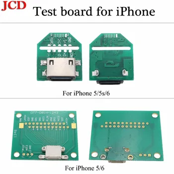 Тествана печатна платка JCD за жени и мъже, док-станция за зареждане Micro USB, карта за зареждане на печатна платка, гъвкав конектор за дънната платка за iPhone 5 5 6