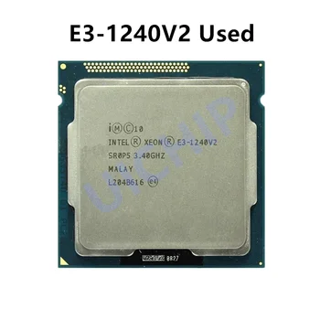 100% Оригинален процесор Intel Xeon E3-1240 v2 Четириядрен Процесор в LGA 1155 пакет E3-1240v2 CPU3.4GHz 69 W 8 М Кеш