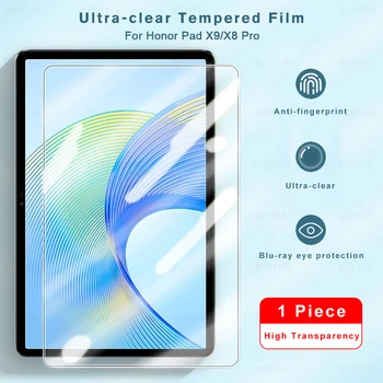 Закалено Стъкло 9H За Huawei Honor Pad X9 X8 Pro 11,5 инча honer honar X 9 9x x8pro Прозрачен Филм За Защита на Екрана на Таблета
