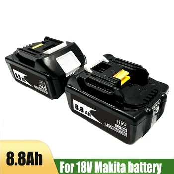 Най-новата Обновена Акумулаторна Батерия BL1860 18 V 8800 mAh Литиево-йонна за Makita 18v Батерия BL1840 BL1850 BL1830 BL1860B LXT400