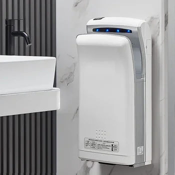 Напълно автоматична индукционная сушилня за ръце в банята от ABS материал за сушене за 5-7 секунди 220 В