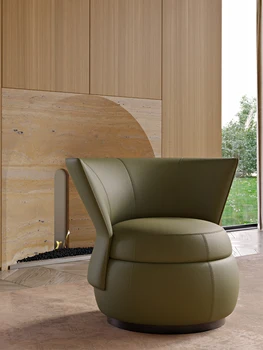 Италиански луксозен дизайнерски диван и фотьойл за преговори малки и средни размери Simplicity Modern