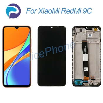 За RedMi 9C LCD екран + Сензорен Дисплей, Дигитайзер, 1600*720 M2006C3MG, M2006C3MT LCD екран RedMi 9C