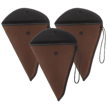 Сгъстено чанти Ocarina с 12 дупки, преносими износоустойчиви калъфи за музикални инструменти, въртящи се на чанти, медиатори за китара, чанта за съхранение на бас