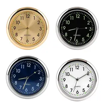 Украса въздуховод Автомобилни часовници Светещи декорации Аналогови кварцови часовници за стайлинг на автомобили H5J1