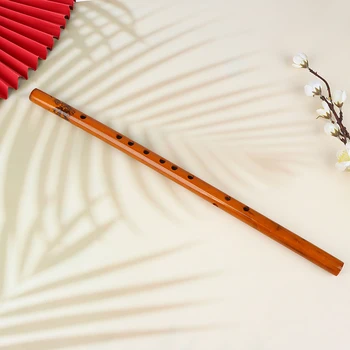 Нова Висококачествена Бамбук Флейта Професионални Дървени Духови Музикални Инструменти F Key Китайски Disi Напречен Flauta