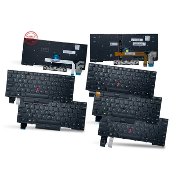 Клавиатура за лаптоп на американски и английски език Нова за Lenovo ThinkPad X13 Yoga L13 Gen 2 YOGA X13 Gen2/Gen3 L13 Gen2/Gen3 (Не Yoga X13 Gen 1)