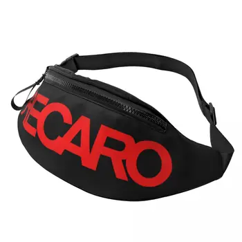 Поясная чанта с логото на Recaros по поръчка за жени и мъже, модни поясная чанта през рамо, пътен калъф за телефон и пари.