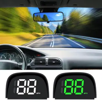 Измерване на скоростта На превозното средство Глава Дисплей За Автомобили Авто Hud GPS за измерване на Скоростта на USB Plug And Play Hud Цифров Hud Скоростомер