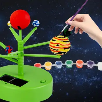 Планетите в Слънчевата система Триизмерни играчки на Слънчевата система Научен набор от Астрономически колекция от модели на Слънчевата система с 9 планети, развивающий играчка прът